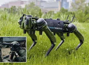 כוחות מיוחדים ימיים של ארה"ב בוחנים כלבי רובוט חדשים עם מערכות נשק